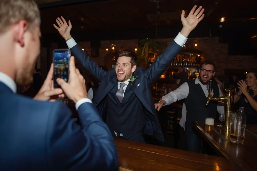 Breaking News: Local man wins the free bar